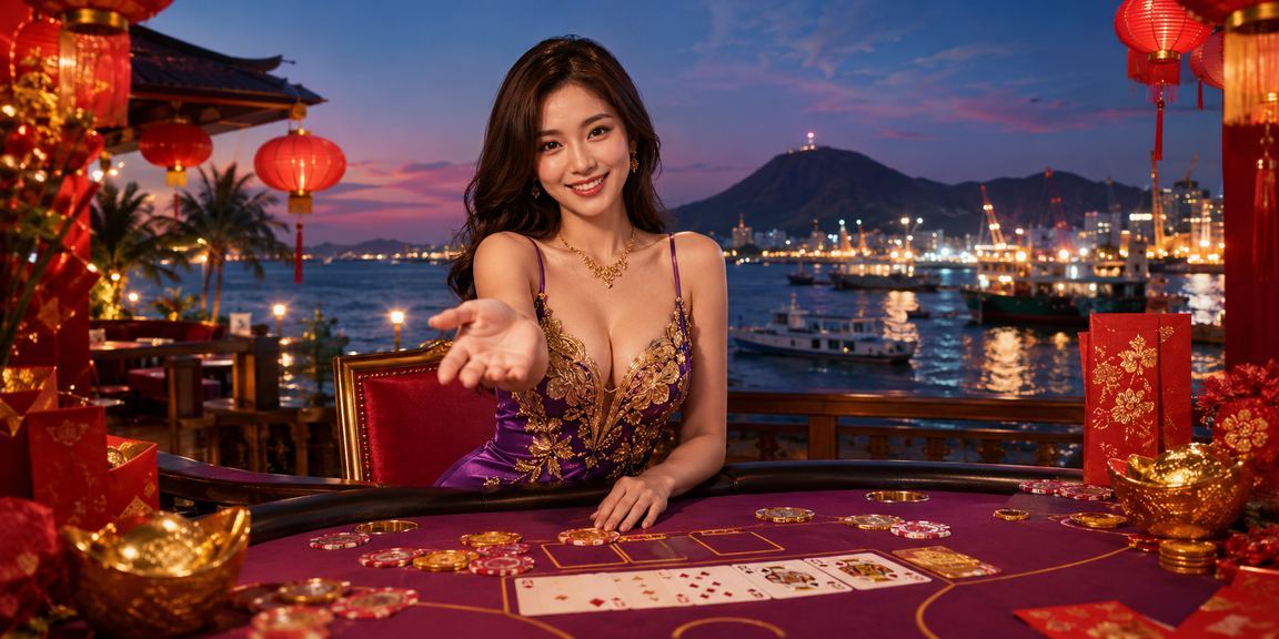 Trò chơi baccarat sôi động tại Vũng Tàu với đèn lồng trang trí